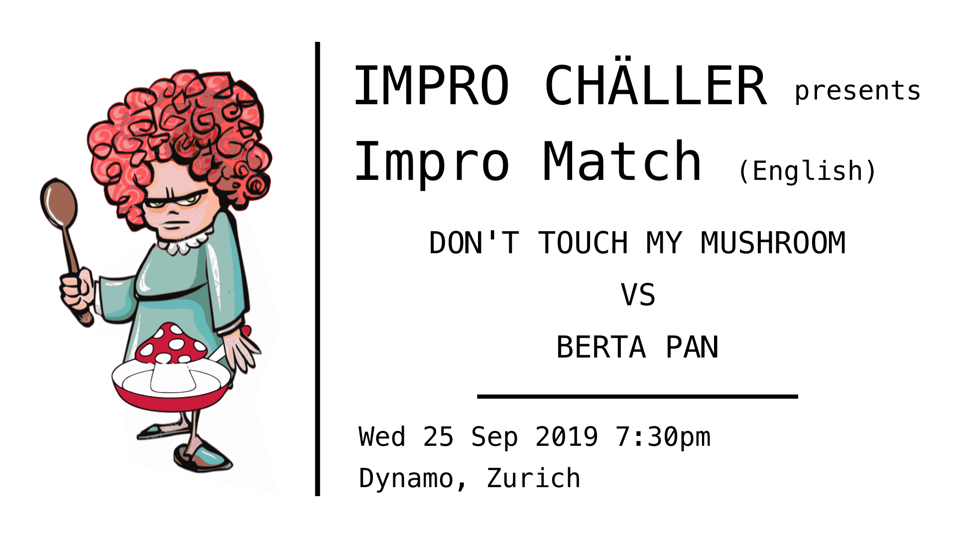 IMPRO CHÄLLER presents Impro Match